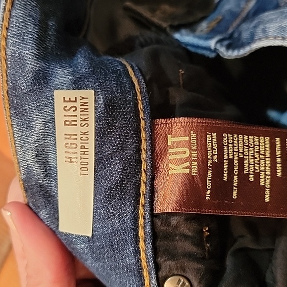 KUT jeans, size 8 - Picture 4 of 8